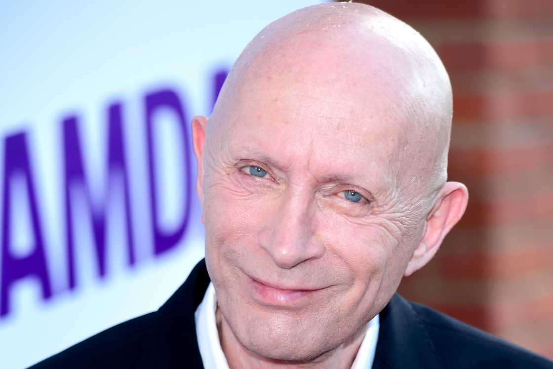 Richard O'Brien is at the gala opening of the new London Academy of Music and Dramatic Art Centre