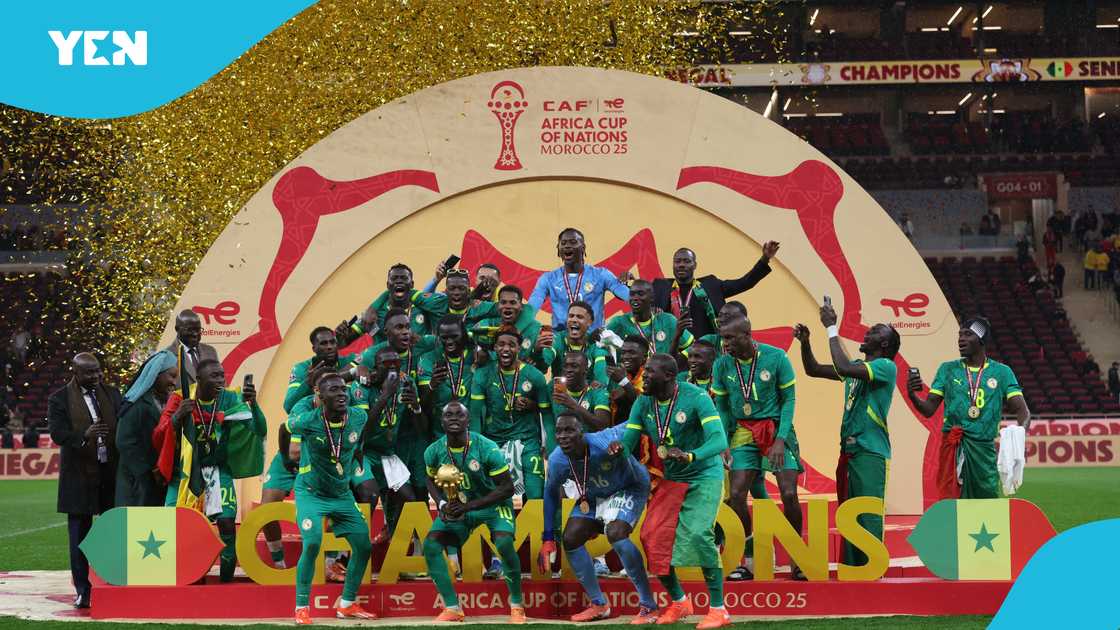Senegal, AFCON 2025, President Bassirou Diomaye Faye, Teranga Lions, AFCON celebrations, polygamy in Senegal, Senegalese football rewards, Kalidou Koulibaly, Sadio Mane, Marie Khone Faye, Absa Faye.
