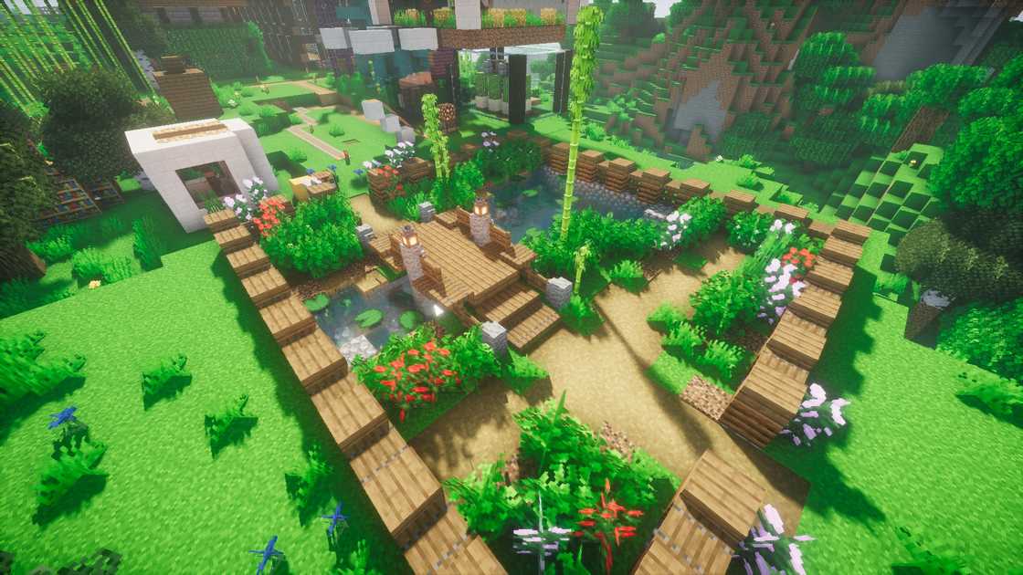 How do you decorate a garden in Minecraft? How do you decorate a garden in Minecraft?