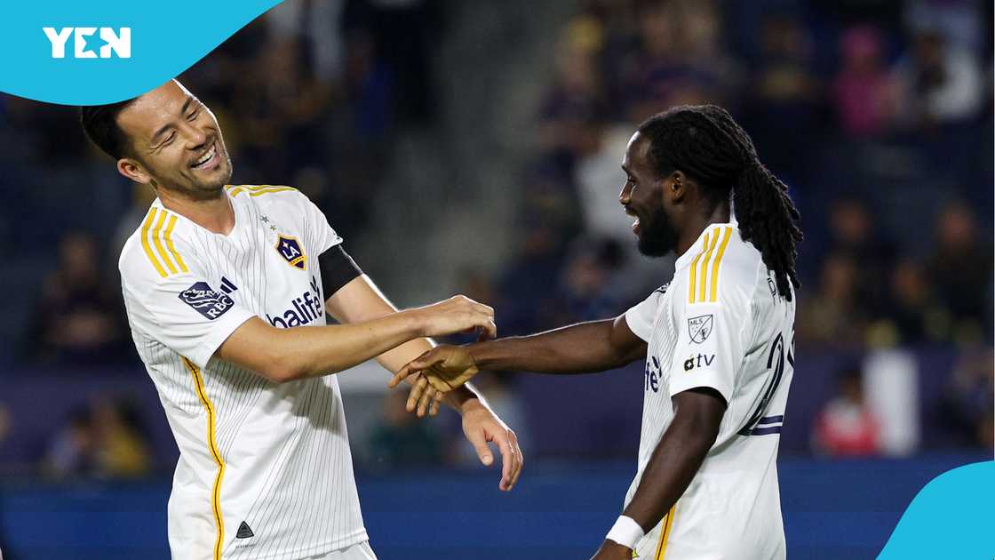 Joseph Paintsil, Paintsil builds mansion for his mother, Joseph Paintsil's mom, Paintsil gifts mansion to his mom, LA Galaxy, MLS, Black Stars. Joseph Paintsil, Paintsil builds mansion for his mother, Joseph Paintsil's mom, Paintsil gifts mansion to his mom, LA Galaxy, MLS, Black Stars.