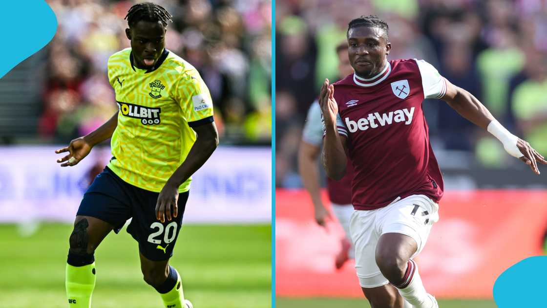 Mohammed Kudus crossed paths with Kamaldeen Sulemana in the Premier League on April 19, 2025. Mohammed Kudus crossed paths with Kamaldeen Sulemana in the Premier League on April 19, 2025.