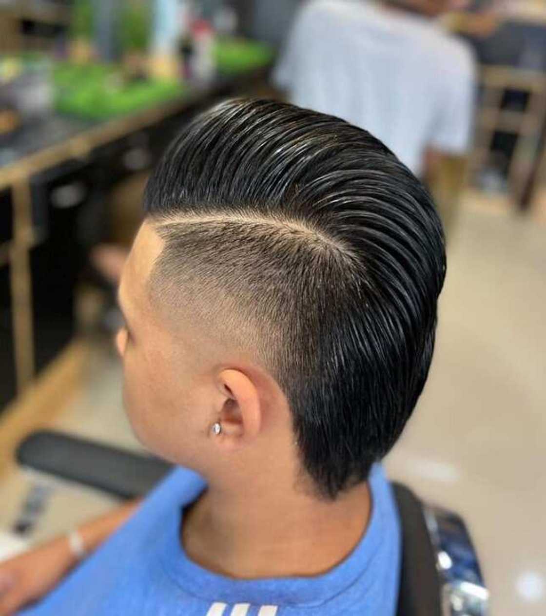 Mullet haircut