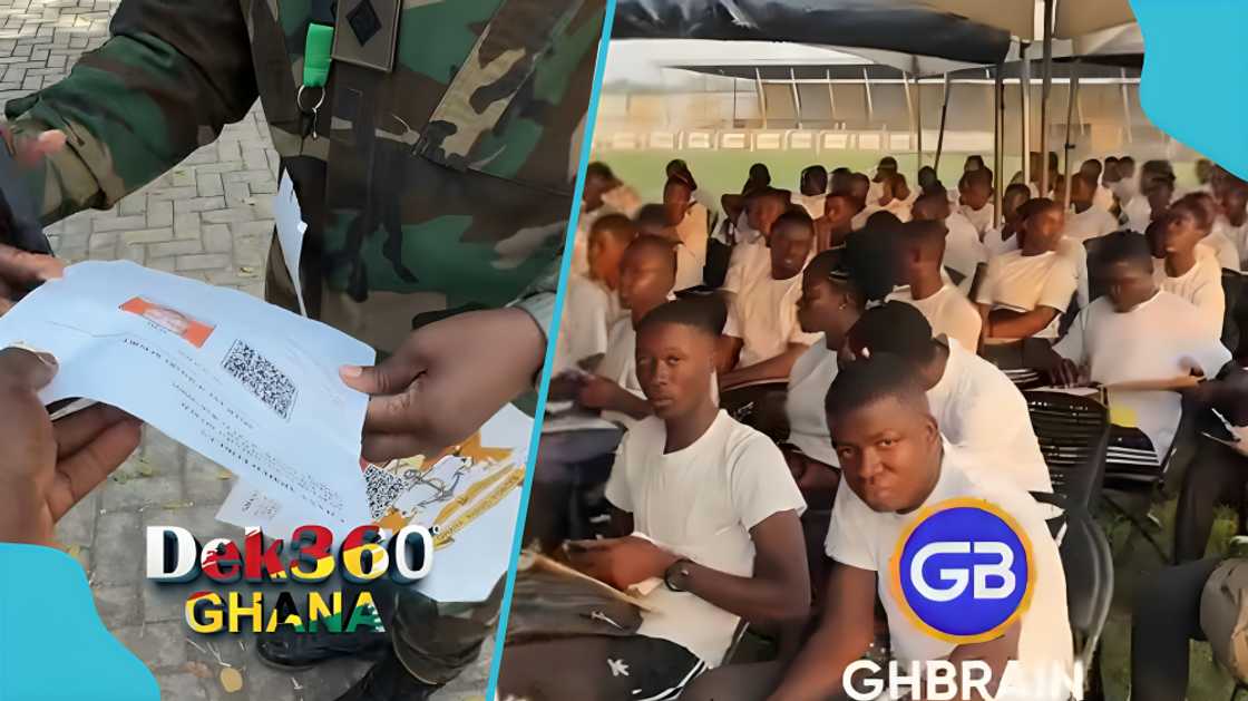 Military recruitment, Ghana Armed Forces, Fake document, Ga chief, Chief enlist in military, Nii Adjetey Donkor.