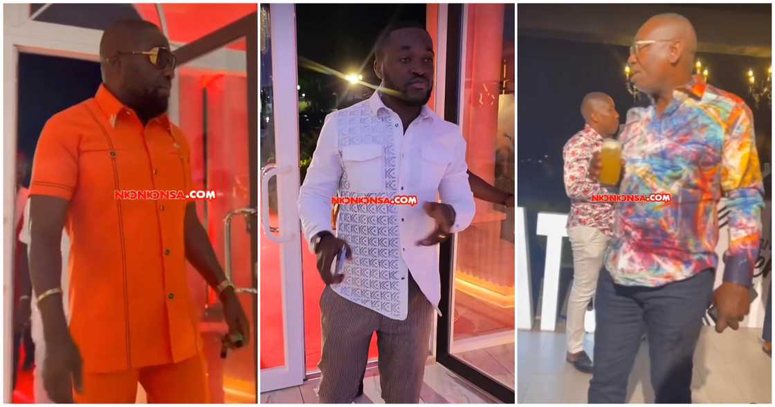 Despite Dr Ofori Sarpong And Others Attend Kennedy Osei's Graduation Party In Stylish Outfits