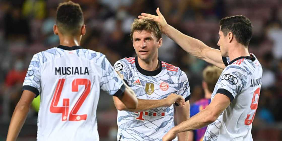 Bayern Munich record comfortable win over Mess-less Barcelona in Champions League Bayern Munich record comfortable win over Mess-less Barcelona in Champions League