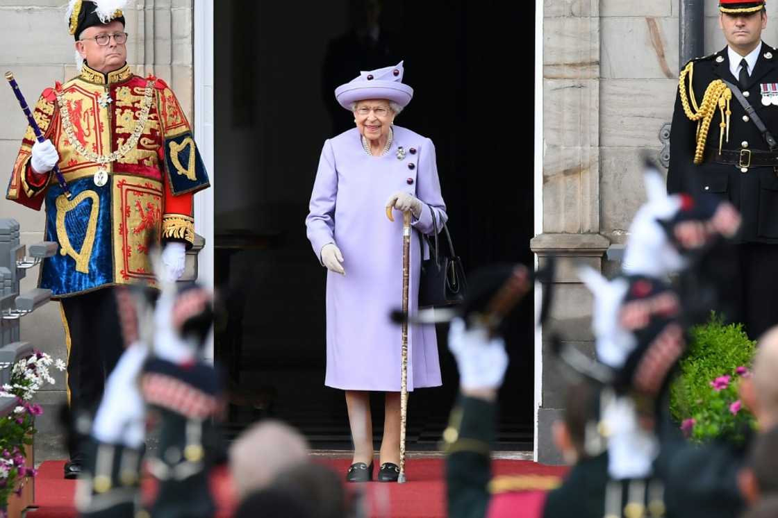 Queen Elizabeth II last stayed at the Palace of Holyroodhouse in Edinburgh in June, 2022 Queen Elizabeth II last stayed at the Palace of Holyroodhouse in Edinburgh in June, 2022