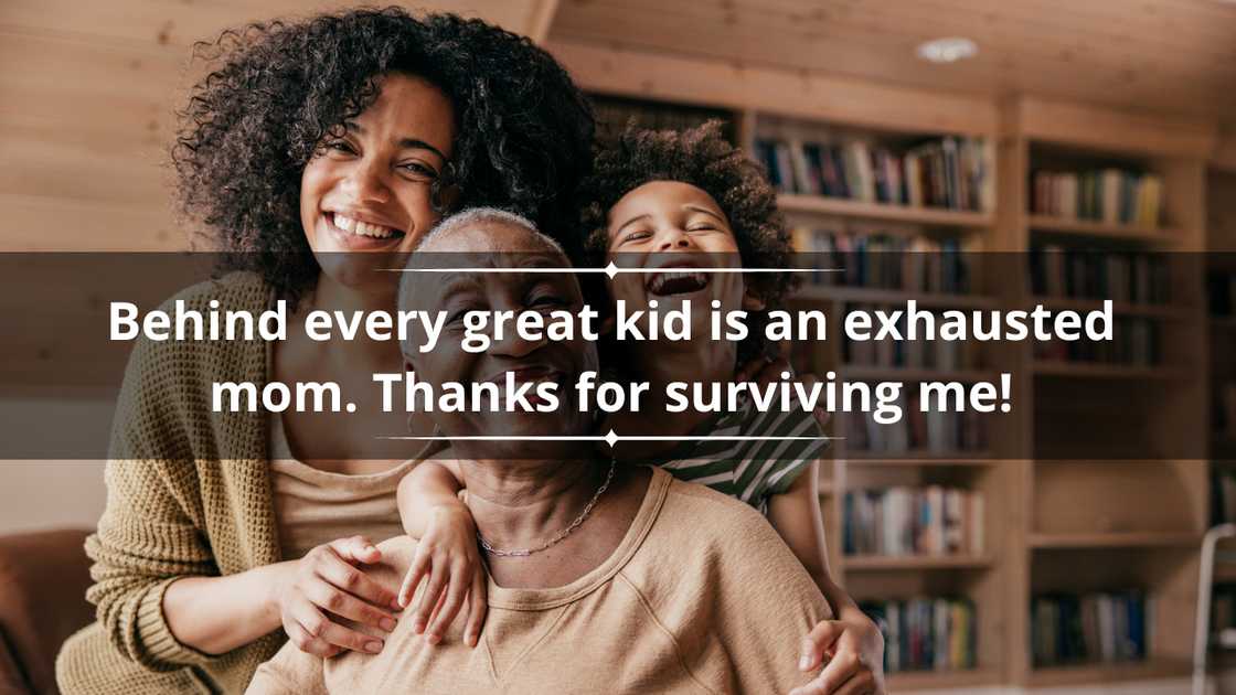 Family members taking care of grandmother Family members taking care of grandmother