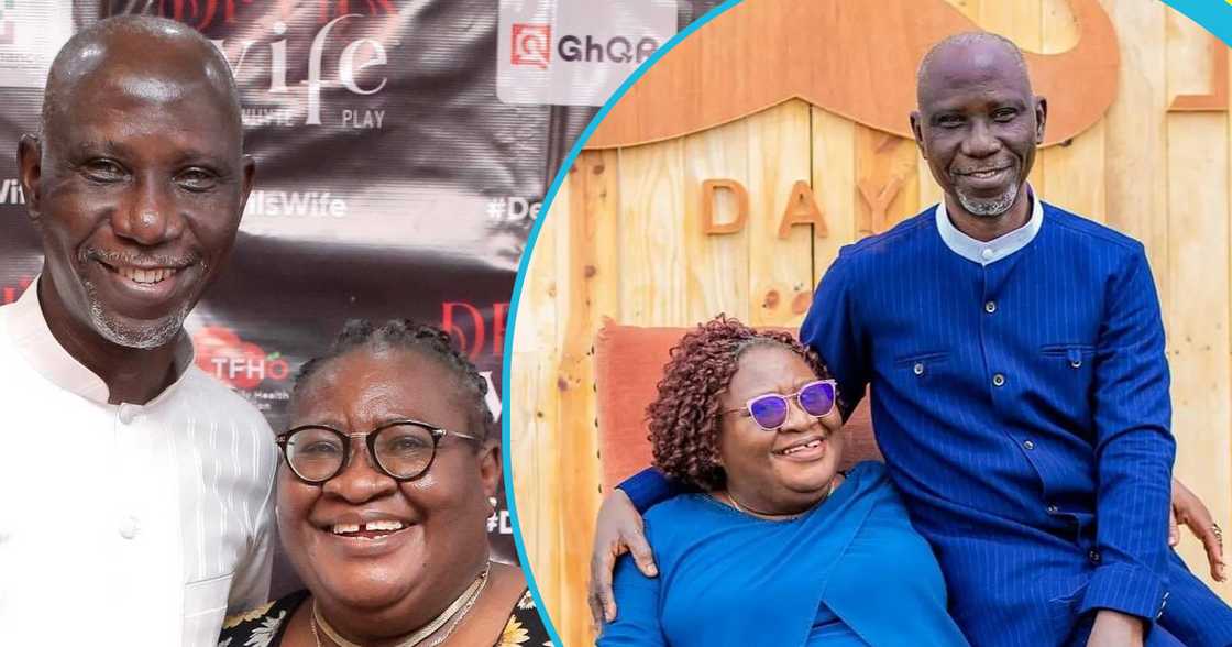 Uncle Ebo and his wife Florence Uncle Ebo and his wife Florence