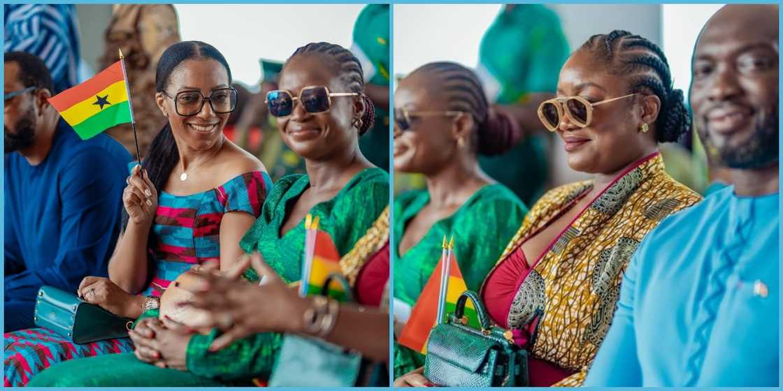 How Akufo-Addo’s Daughters And His In-Laws Slayed For His Final Independence Day Celebration