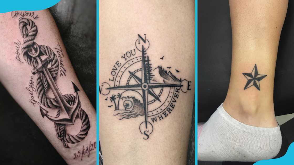 Nautical symbols Nautical symbols