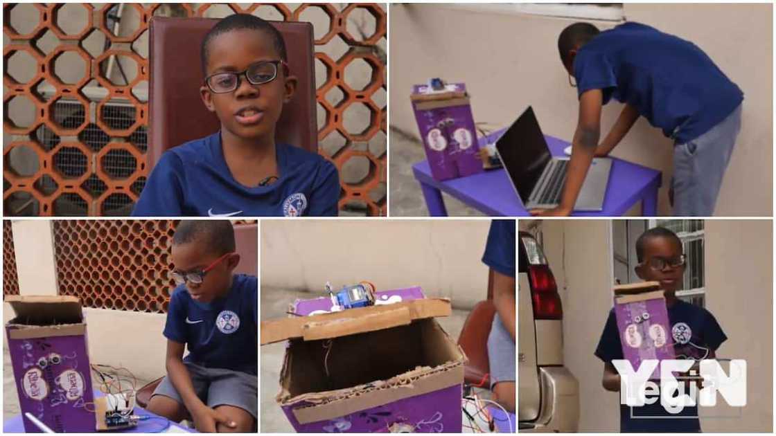 He has been making things since he was six years old. He has been making things since he was six years old.