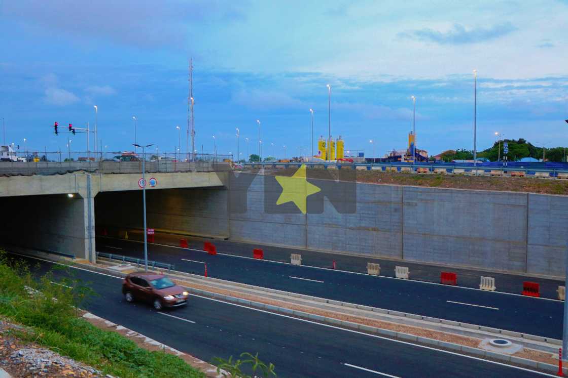 8 jaw-dropping photos of newly built Motorway Roundabout at different times of day