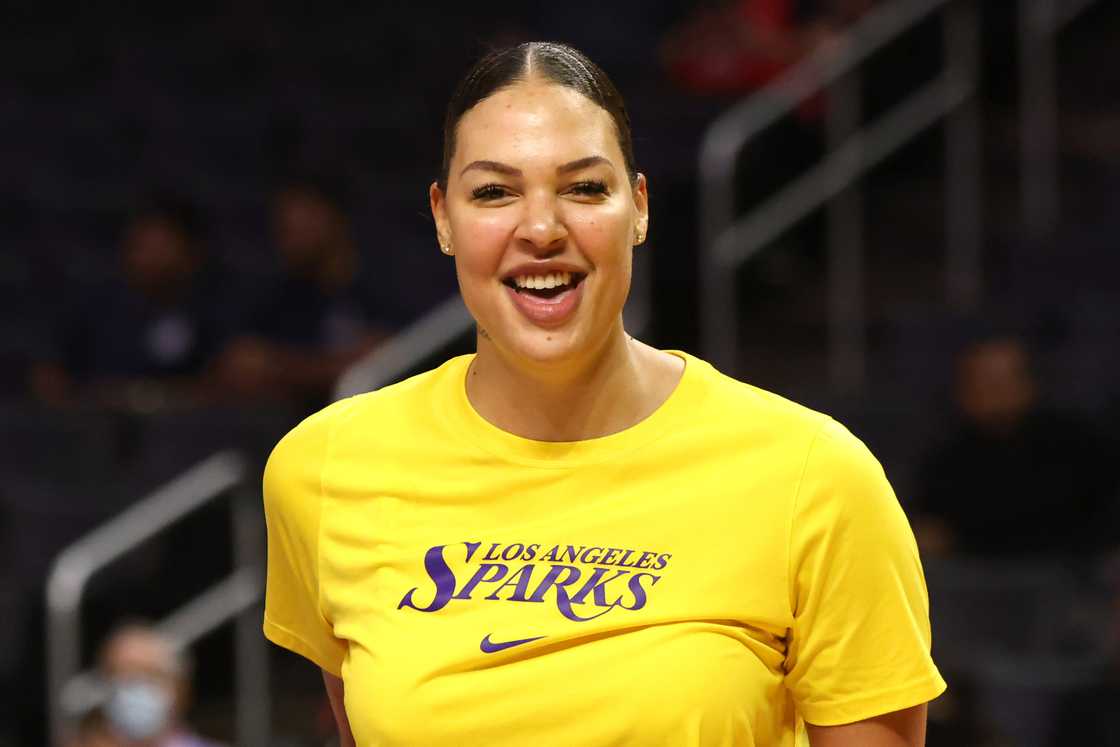 Liz Cambage in Los Angeles, California Liz Cambage in Los Angeles, California