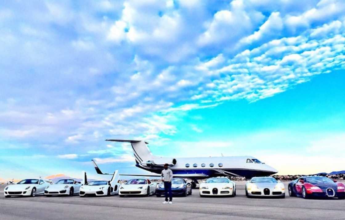 Floyd Mayweather cars and jet Floyd Mayweather cars and jet