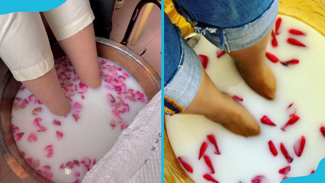 Milk and honey pedicure Milk and honey pedicure