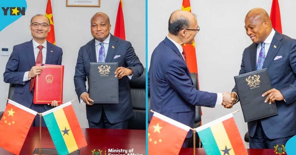Foreign Affairs Minister, Samuel Okudzeto Ablakwa, Chines grant, Aflao market, Volta Region, President John Mahama. Foreign Affairs Minister, Samuel Okudzeto Ablakwa, Chines grant, Aflao market, Volta Region, President John Mahama.