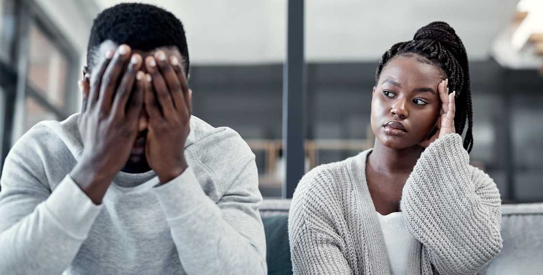 Woman and her husband Woman and her husband