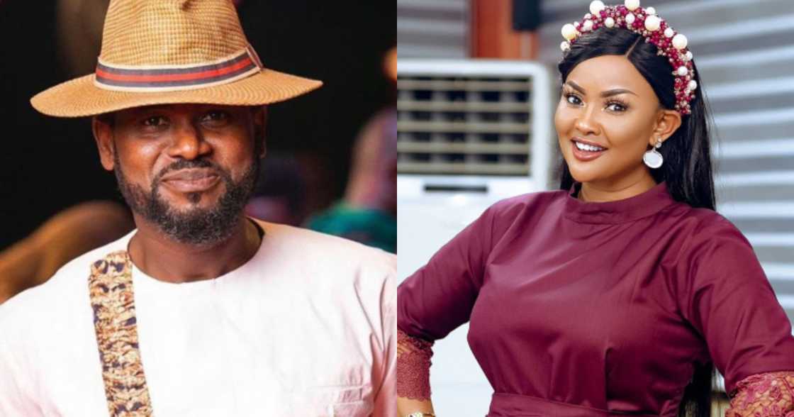 Nana Ama McBrown: Abeiku Santana on why he Replaced Actress on Showbiz United at last Minute Nana Ama McBrown: Abeiku Santana on why he Replaced Actress on Showbiz United at last Minute