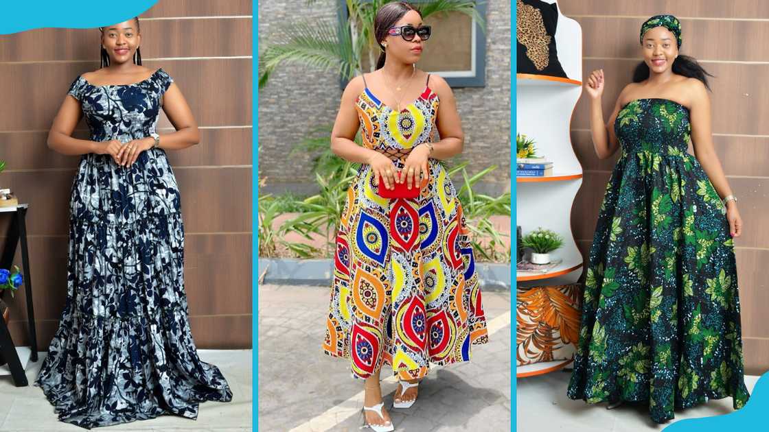 Women wearing flaring maxi dresses Women wearing flaring maxi dresses