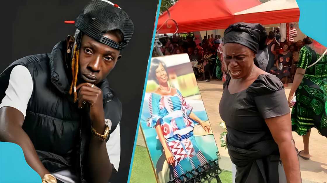 Patapaa, Ghanaian musician, mother's death, one-week observation, sympathy messages, grieving family, Madam Ekua Boatemaa Patapaa, Ghanaian musician, mother's death, one-week observation, sympathy messages, grieving family, Madam Ekua Boatemaa