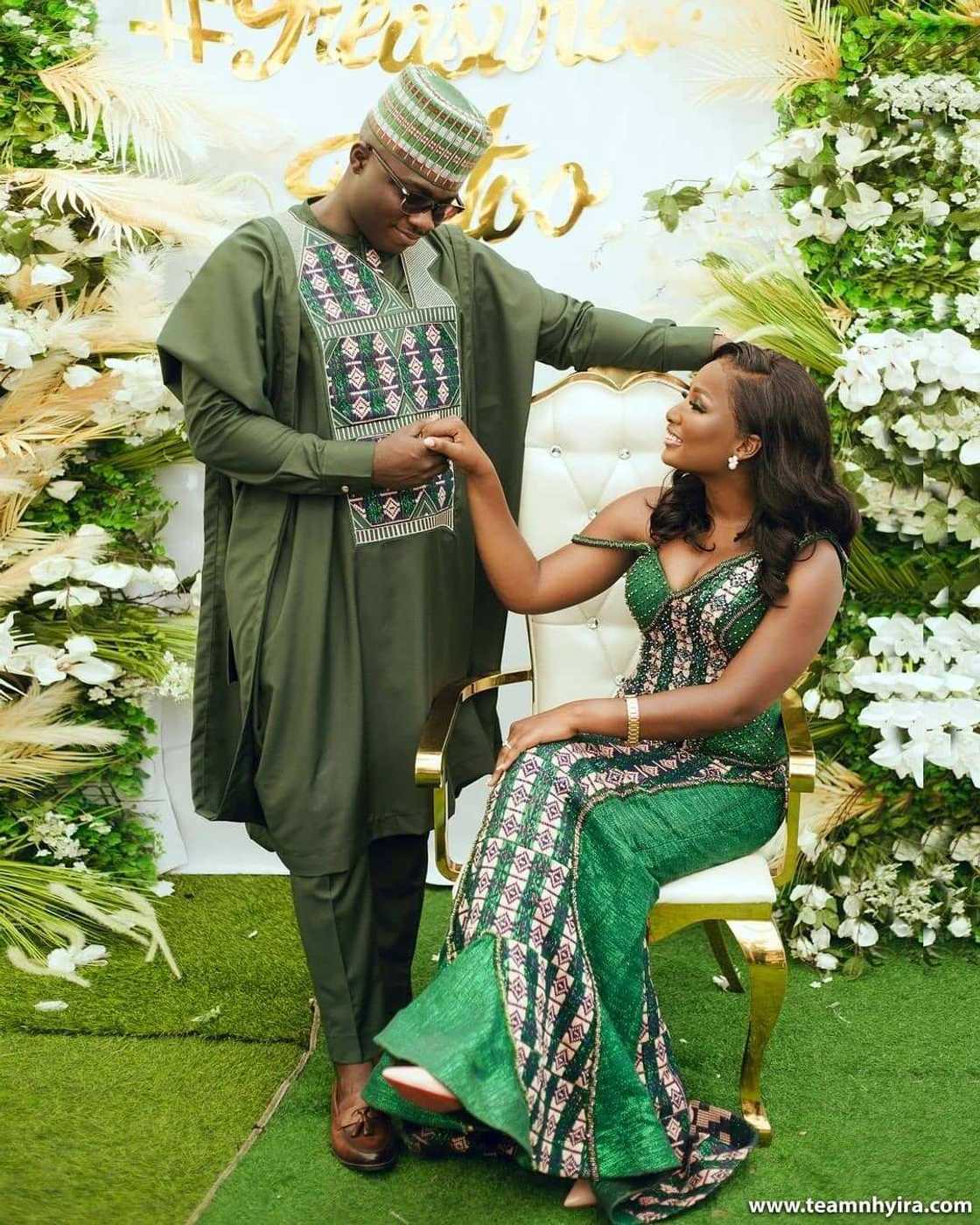 African wear for engagement