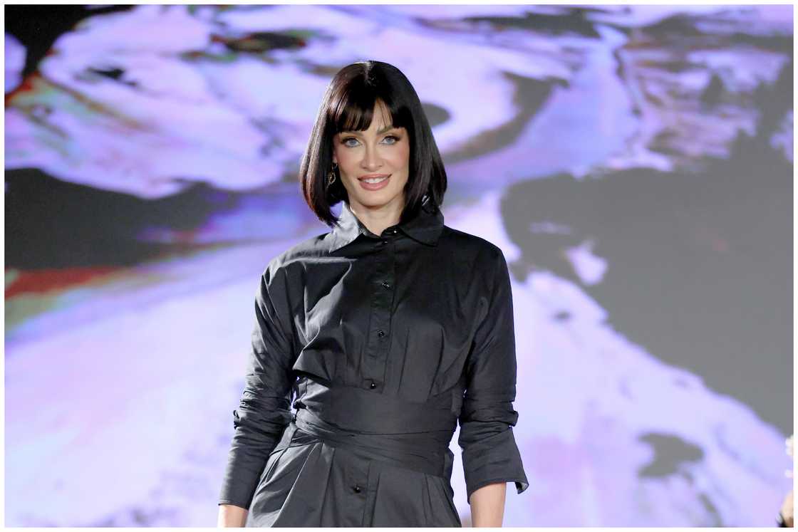 Torres walks the runway at the Coolibar Mott50 Edition Sun Safe Soirée Fashion Presentation. Torres walks the runway at the Coolibar Mott50 Edition Sun Safe Soirée Fashion Presentation.