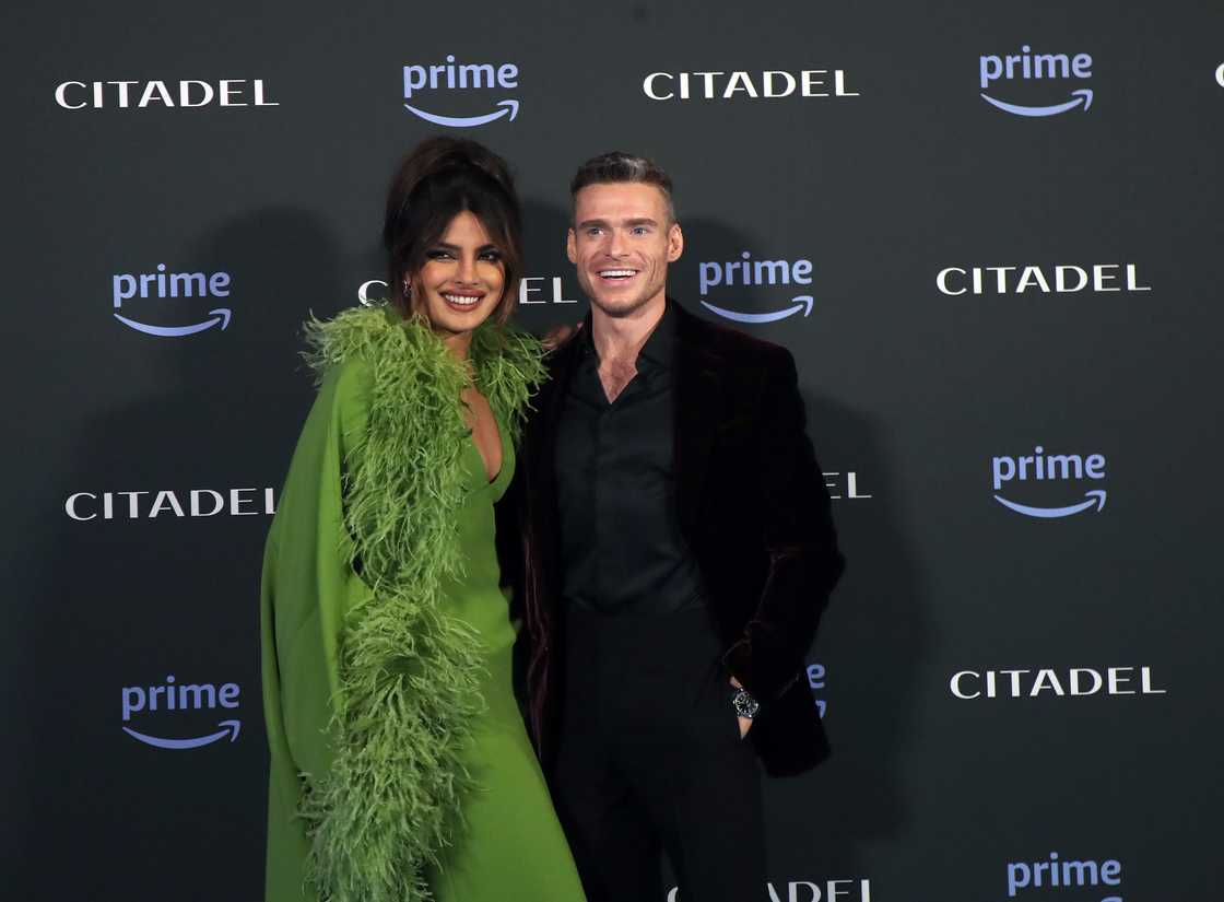 Priyanka Chopra Jonas and Richard Madden attend the premiere of "Citadel" at Space Cinema Moderno Roma Priyanka Chopra Jonas and Richard Madden attend the premiere of "Citadel" at Space Cinema Moderno Roma