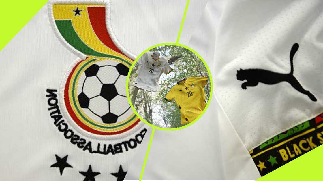 New Black Stars jerseys leaked ahead of AFCON qualifiers. New Black Stars jerseys leaked ahead of AFCON qualifiers.