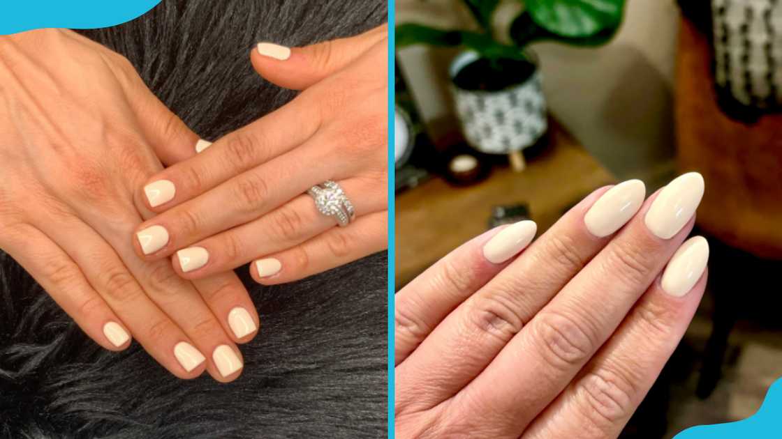 Ivory nails Ivory nails