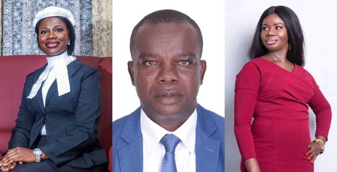 Ghanaian MP and his daughter who are both lawyers now Ghanaian MP and his daughter who are both lawyers now