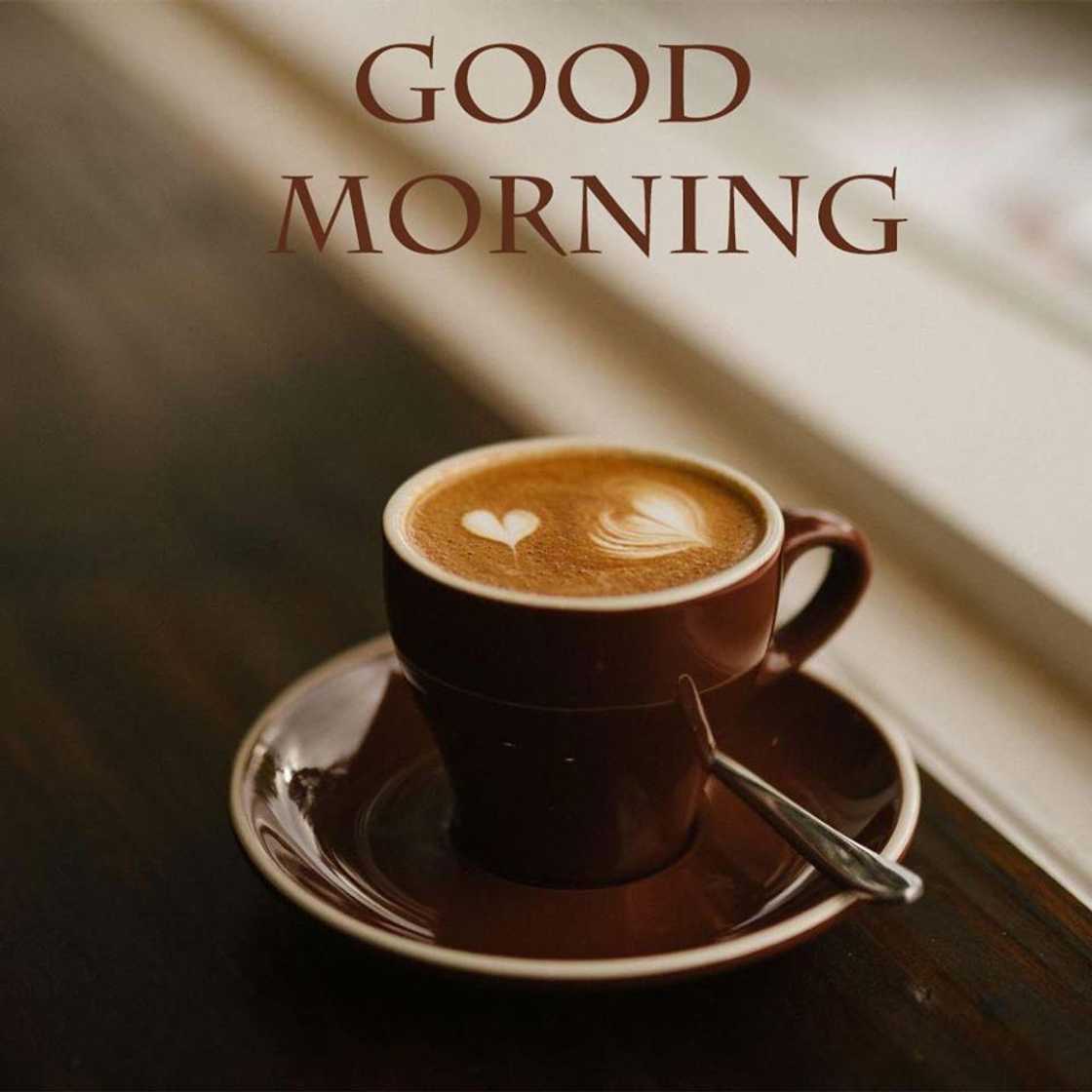 Good morning coffee cup Good morning coffee cup