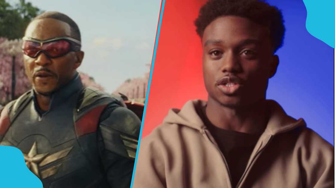 Tariq Lamptey promotes new Marvel movie. Tariq Lamptey promotes new Marvel movie.