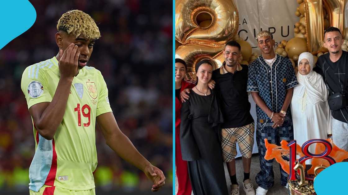 Lamine Yamal, 18th Birthday, Barcelona, dwarfs, Spanish footballer Lamine Yamal, 18th Birthday, Barcelona, dwarfs, Spanish footballer
