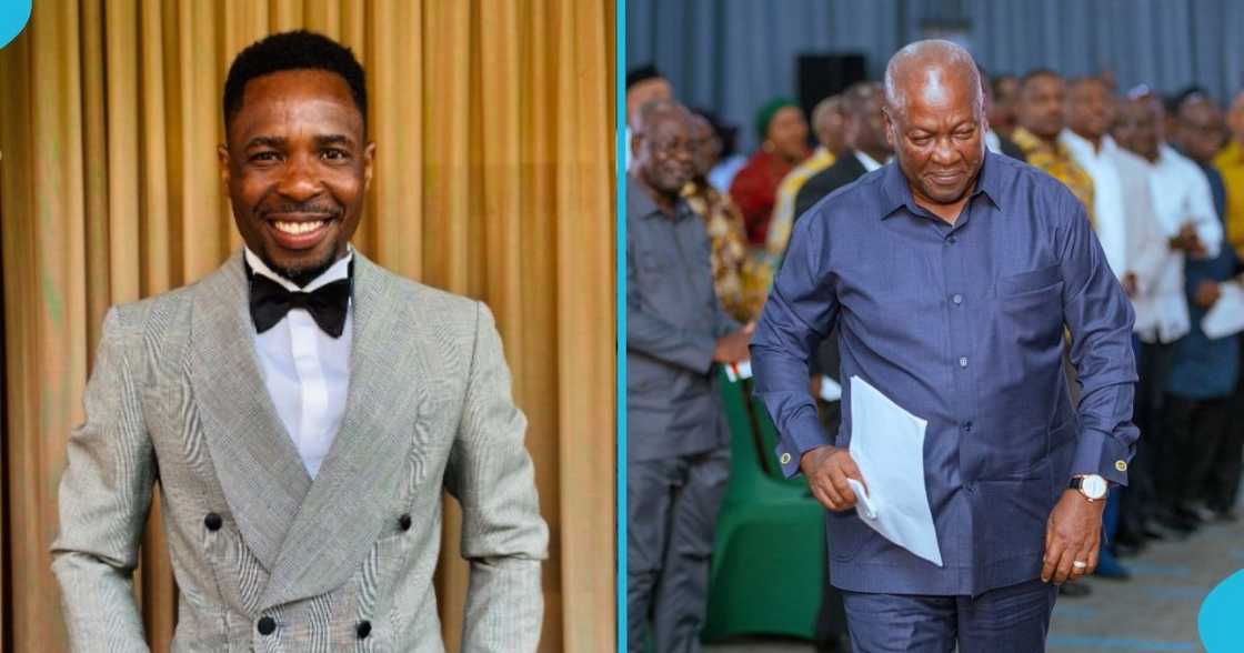 Kofi Gabs, Mr Happiness, President John Mahama, 2025 budget statement, Finance Minister Kofi Gabs, Mr Happiness, President John Mahama, 2025 budget statement, Finance Minister