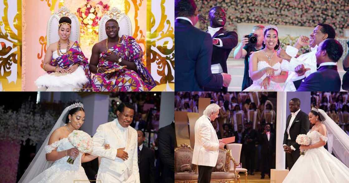 Carissa Sharon: Pastor Chris' 1st daughter and Ghanaian husband Philip Frimpong mark 2nd wedding anniversary (photos)