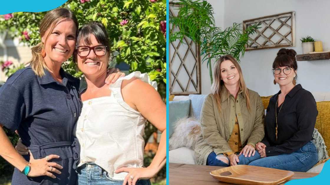 HGTV twins Lyndsay Lamb and Leslie Davis HGTV twins Lyndsay Lamb and Leslie Davis