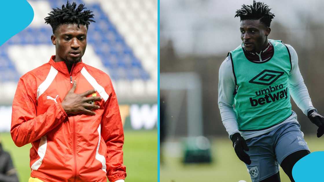 Mohammed Kudus returned to training at West Ham after shining with the Black Stars in the 2026 World Cup qualifiers. Photo credit: @GhanaBlackstars and @WestHam/X. Mohammed Kudus returned to training at West Ham after shining with the Black Stars in the 2026 World Cup qualifiers. Photo credit: @GhanaBlackstars and @WestHam/X.