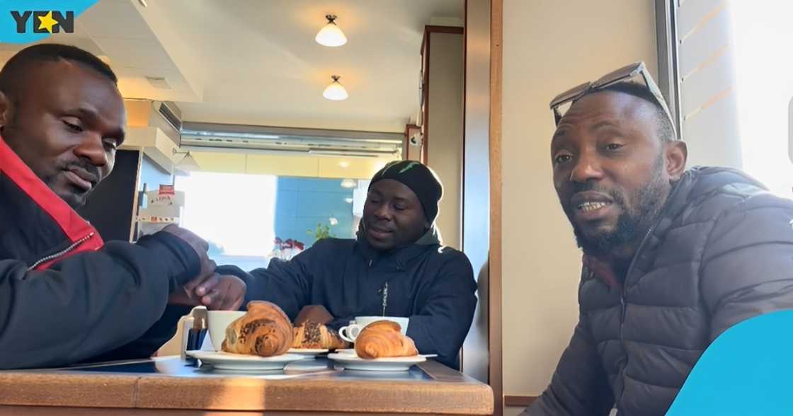 Ghanaian man, Italy, relocates abroad, greener pastures, CEO. Ghanaian man, Italy, relocates abroad, greener pastures, CEO.