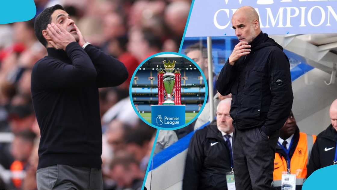 Supercomputer, Premier League title race, Manchester City predictions, Arsenal title chances, Pep Guardiola, Mikel Arteta, Man City vs Arsenal, supercomputer predictions, Arsenal's recent results, Manchester City beat Chelsea. Supercomputer, Premier League title race, Manchester City predictions, Arsenal title chances, Pep Guardiola, Mikel Arteta, Man City vs Arsenal, supercomputer predictions, Arsenal's recent results, Manchester City beat Chelsea.