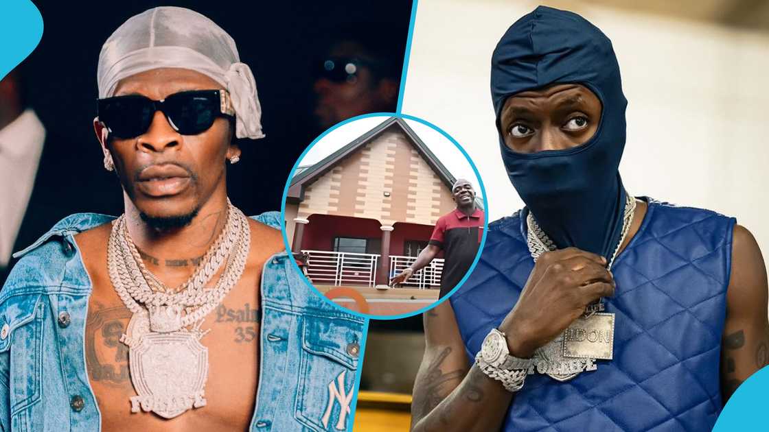 Shatta Wale, Sammy Flex, Shatta Wale's mother, Shatta Wale and his mother, Shatta Wale's manager, Shatta Wale purchases home Shatta Wale, Sammy Flex, Shatta Wale's mother, Shatta Wale and his mother, Shatta Wale's manager, Shatta Wale purchases home
