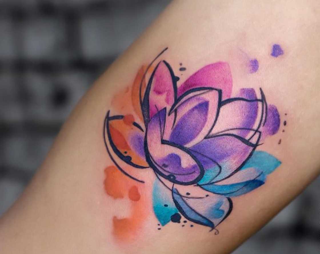 Lotus tattoo