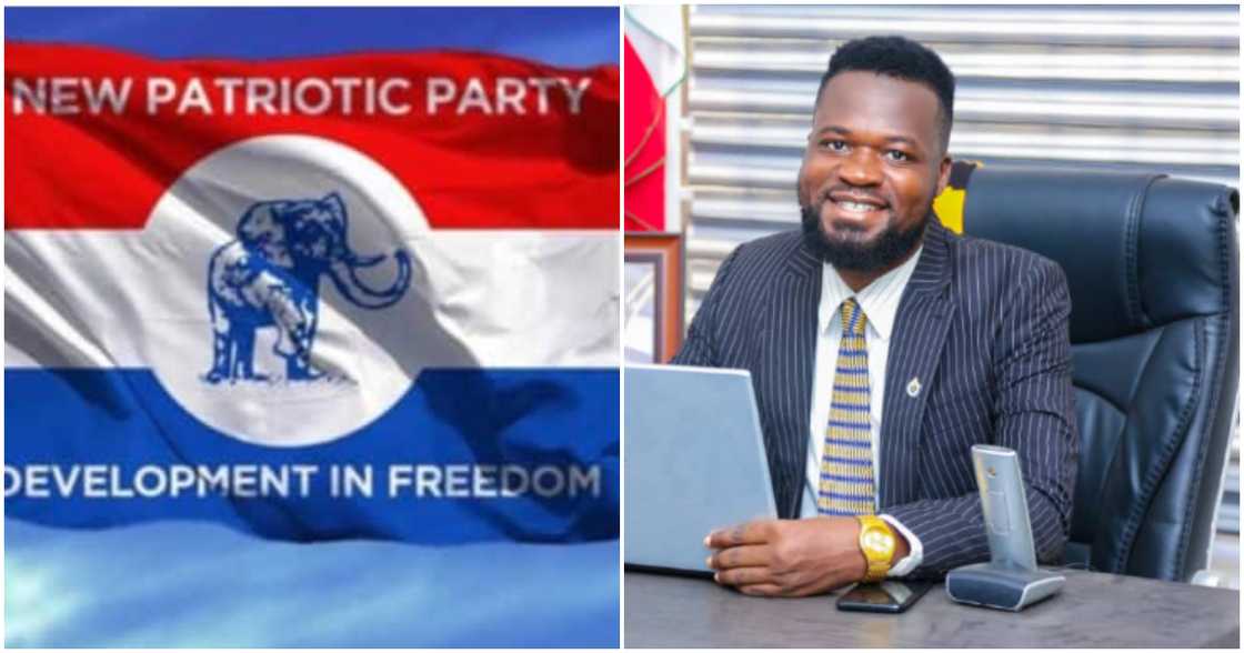 Chairman Jerry speaks on NPP's delegates' congress.