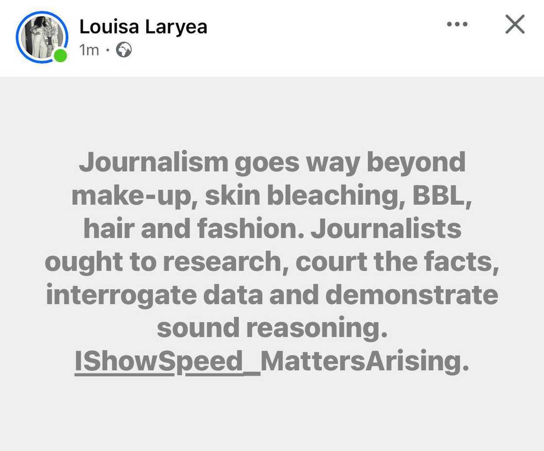 Louisa Laryea, Lily Mohammed, IShowSpeed, GHOne TV, Ghanaian Passport, Samuel Okudzeto Ablakwa, Speed In Africa Louisa Laryea, Lily Mohammed, IShowSpeed, GHOne TV, Ghanaian Passport, Samuel Okudzeto Ablakwa, Speed In Africa