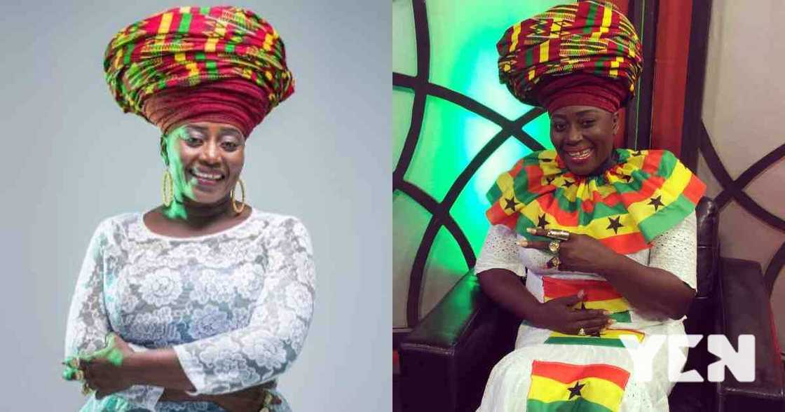 Akuma Mama Zimbi: Video of the TV star keeping phones in her 'gele' draws laughter Akuma Mama Zimbi: Video of the TV star keeping phones in her 'gele' draws laughter