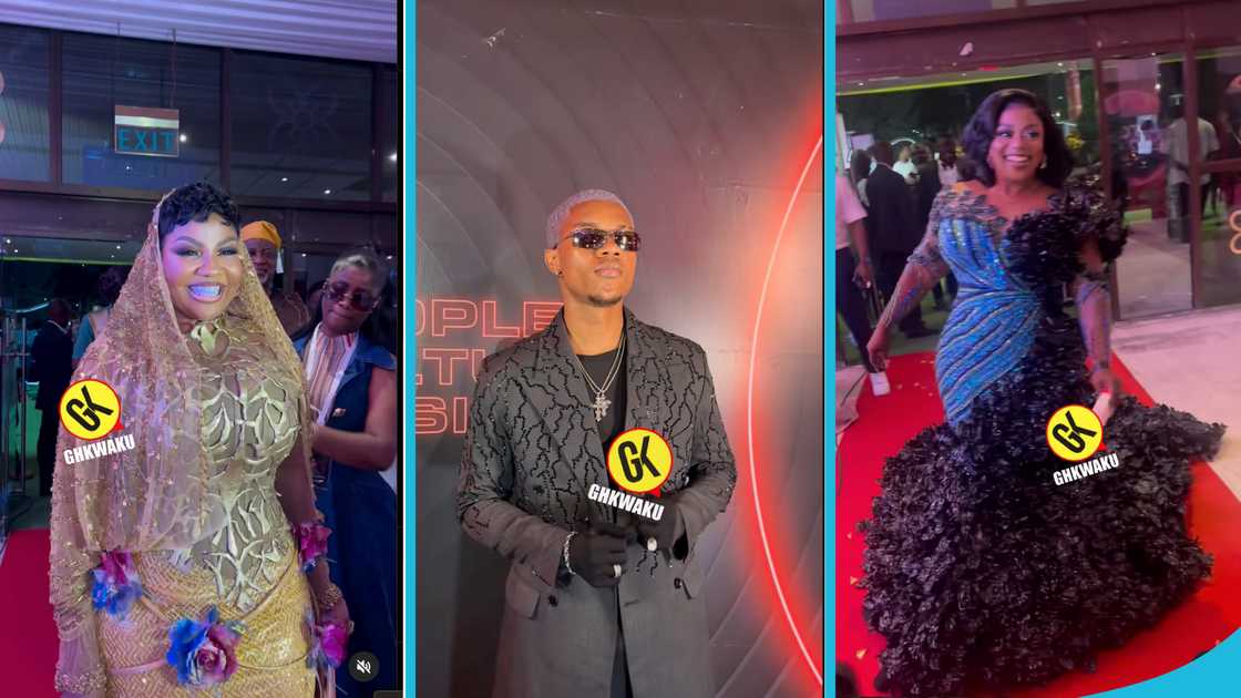 “Red Carpet Royalty: Empress Gifty, Piesie Esther, Fella Makafui & More Dazzle at TGMA 2025!”