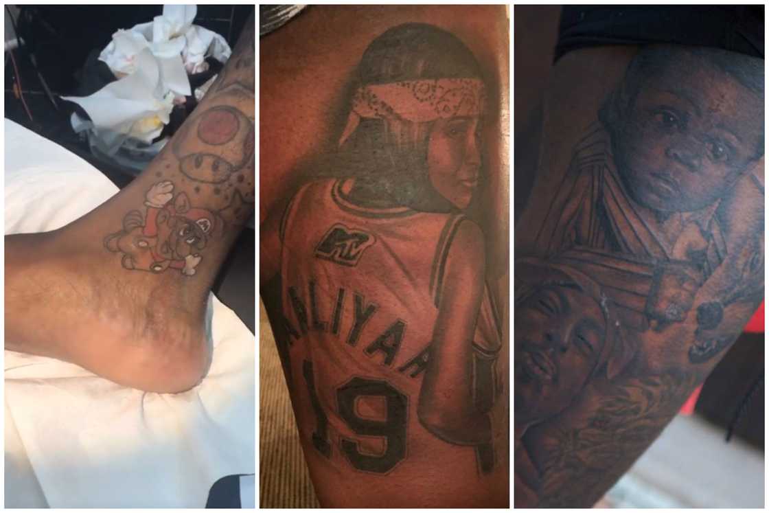 John Wall tattoos