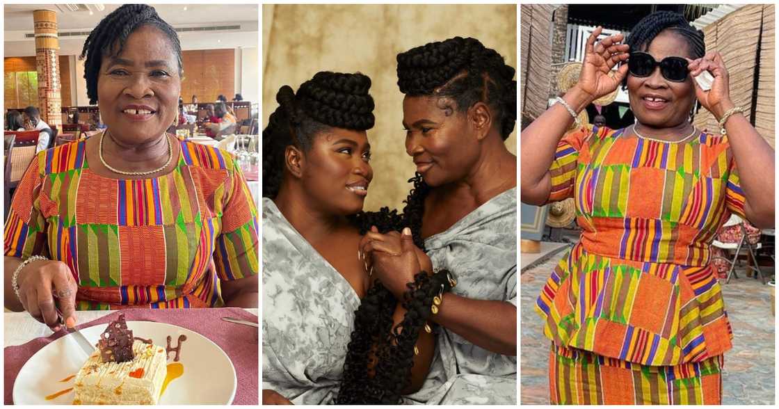 Lydia Forson celebrates her mother Lydia Forson celebrates her mother