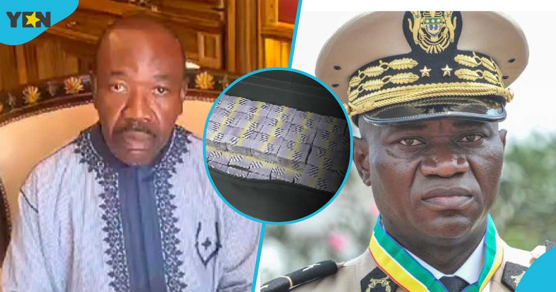 Gabon's transitional president announces $12 million seized in anti-graft raids Gabon's transitional president announces $12 million seized in anti-graft raids
