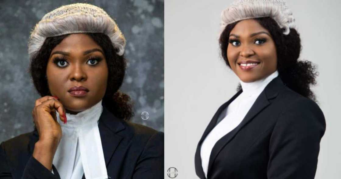 Esinam Awunyo becomes a lawyer after failing her first Ghana School of Law entrance exams Esinam Awunyo becomes a lawyer after failing her first Ghana School of Law entrance exams