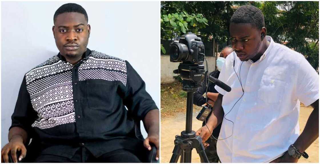 Caleb Pappoe, one of the youngest Ghanaian movie directors Caleb Pappoe, one of the youngest Ghanaian movie directors